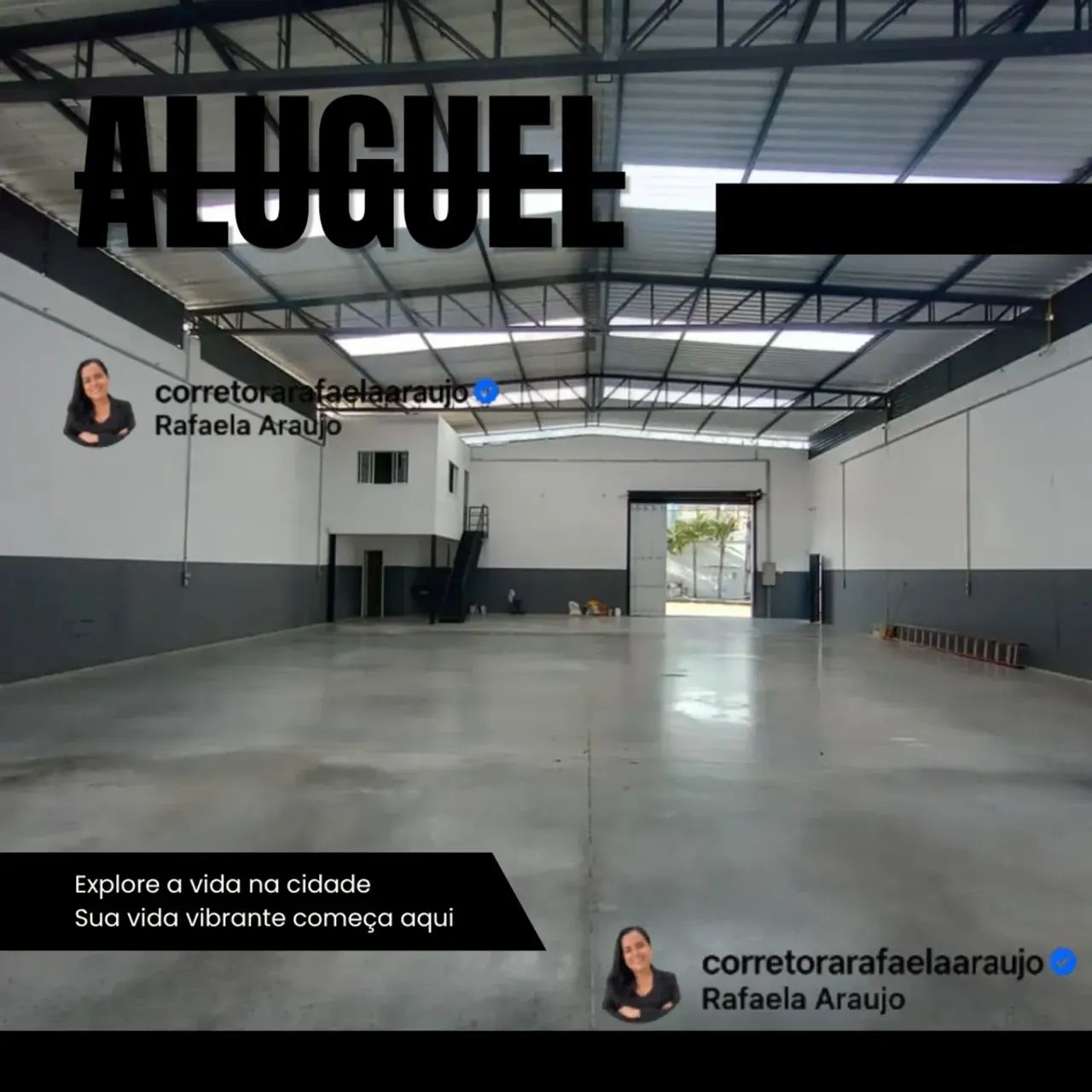 ALUGA-SE GALPÃO COMERCIAL NO PARQUE 10!