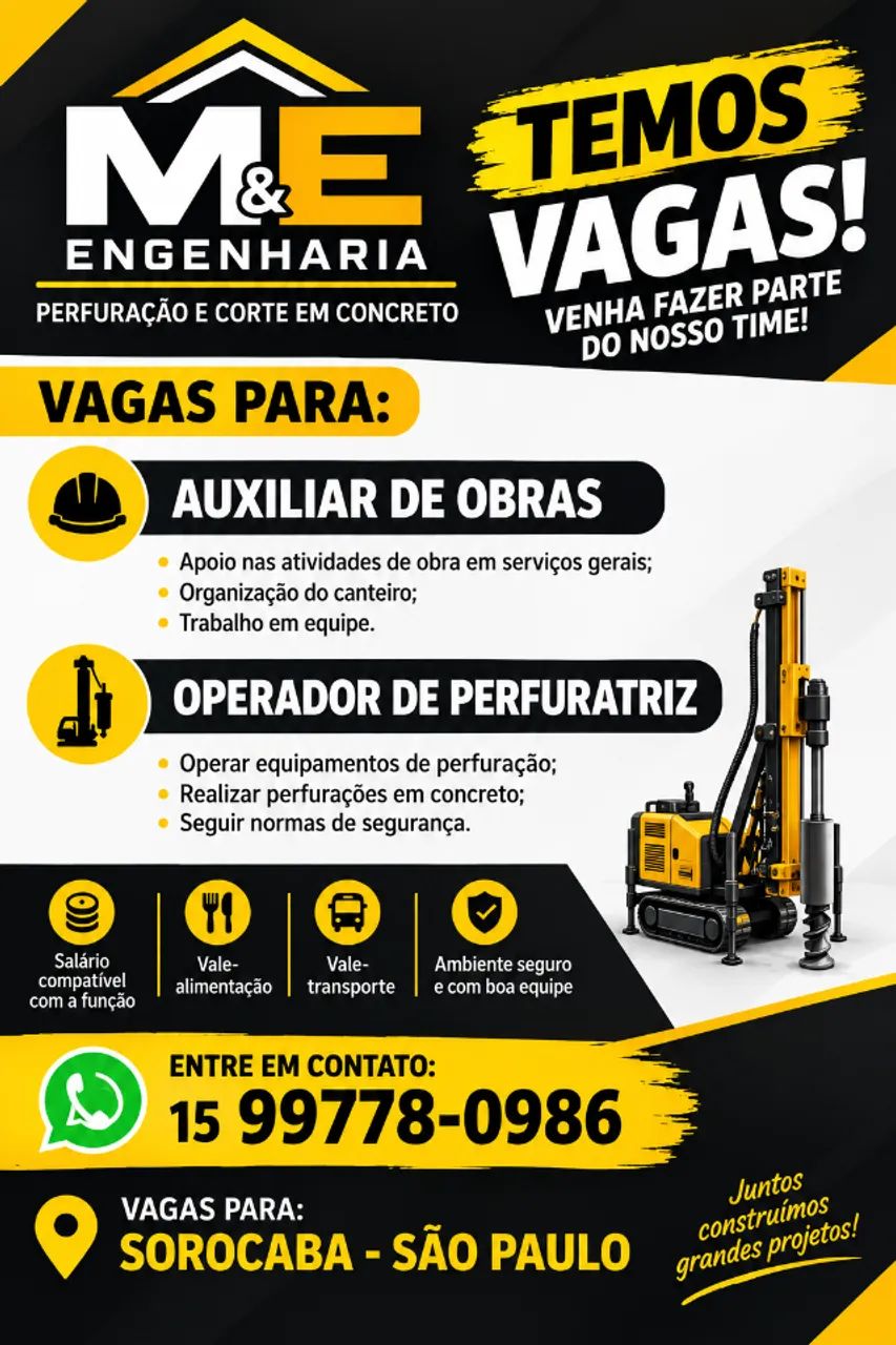 Auxiliar de Obras 