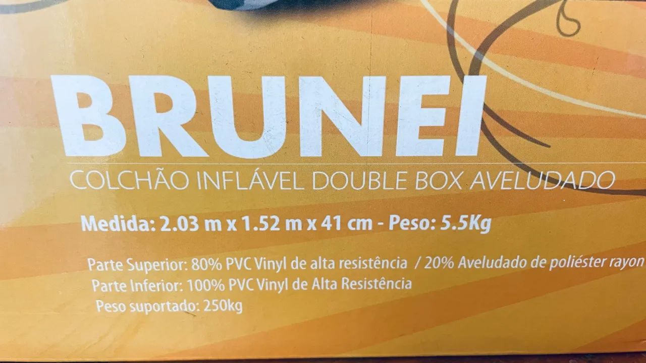 Vendo colchão de ar casal - Nautika Brunei - Foto 2