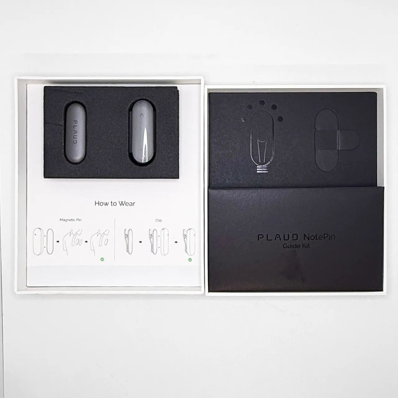 Plaud Note Pin Gravador De Voz Com Chatgpt 64gb Cinza Escuro usado  - Foto 2