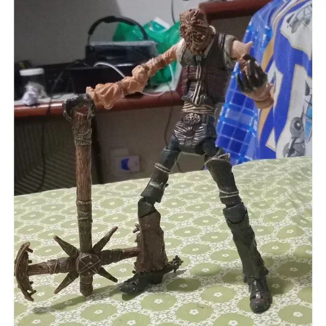 Action Figure Marvel Legends Ghost Rider Scarecrow 2007 da Hasbro (Peça com Restauro) - Foto 2