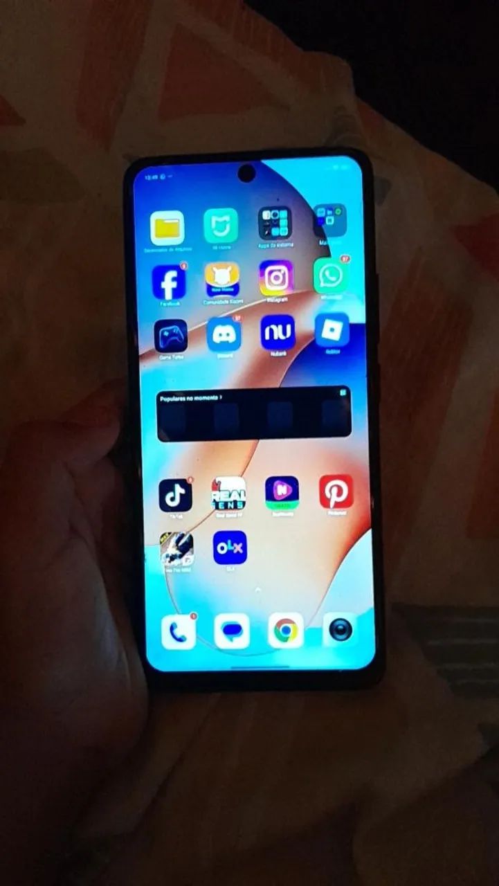 Redmi 13 4g vendo ou troco em iPhone 12 ou 11 - Foto 2