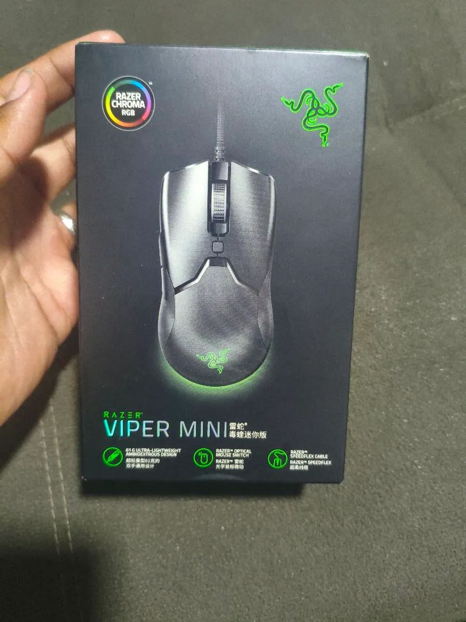MOUSE RAZER VIPER MINI NA CAIXA - Foto 2