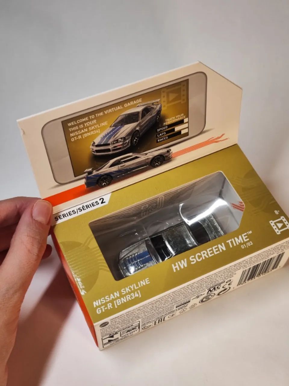 Hot Wheels ID Nissan Skyline GT-R (BNR34) Fast & Furious - Hobbies