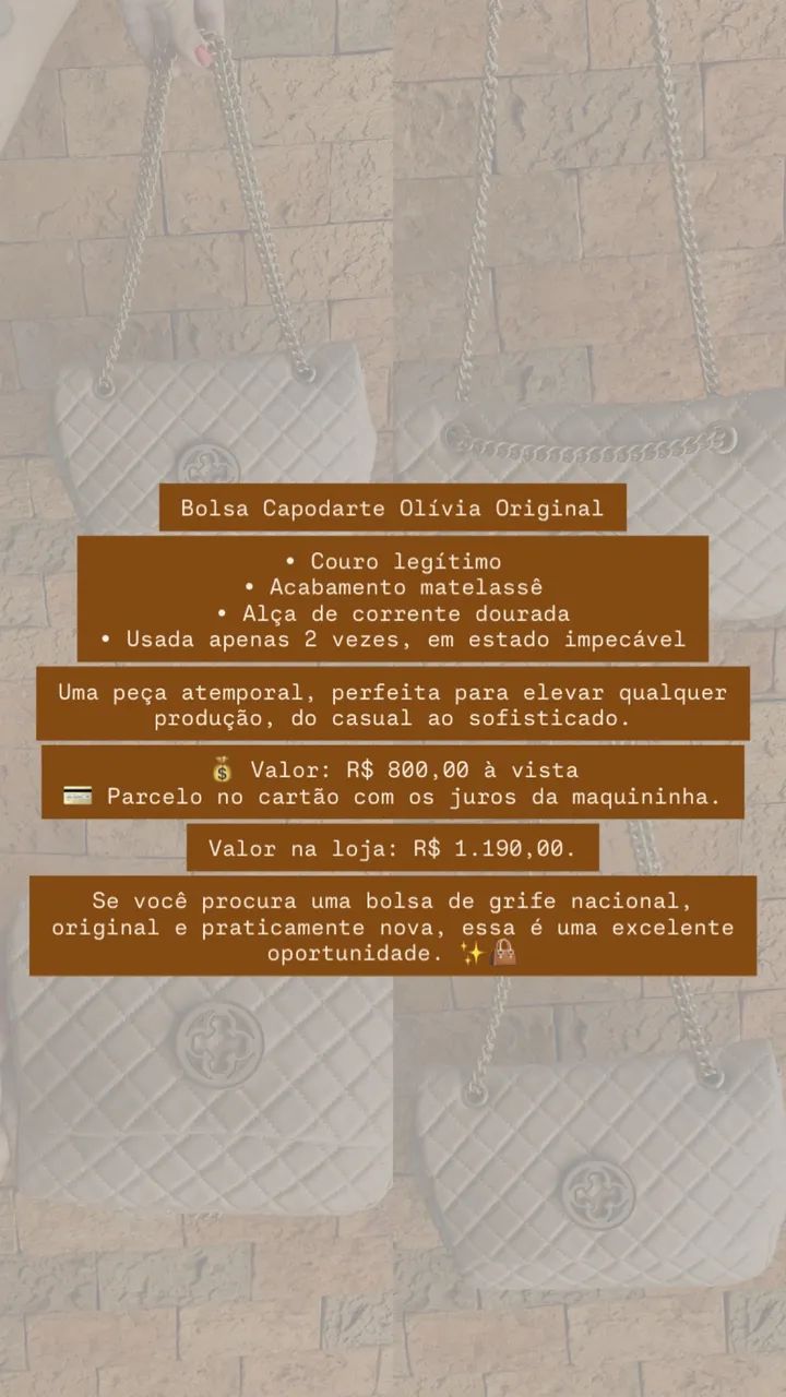 Bolsa capodarte