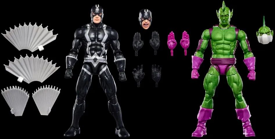 Inhumans Black Bolt Triton Marvel Legends - Lacrado - Foto 2