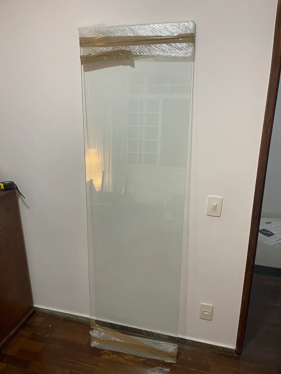 Bancada de Vidro 200x60cm