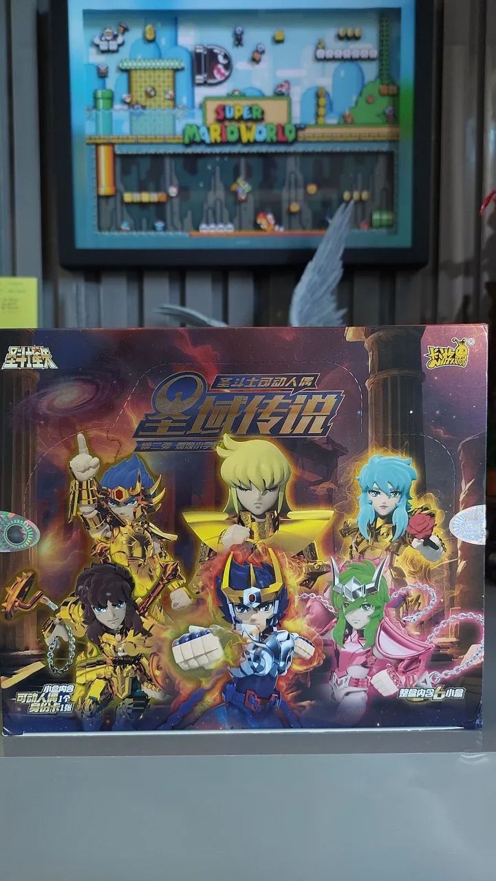 Bonecos Saint Seiya Articulados box lacrada