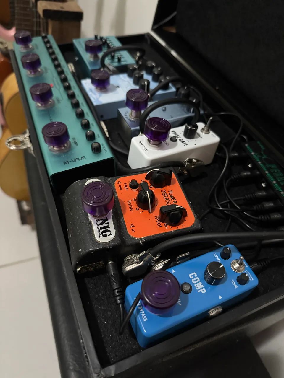 Set de pedais - Tank G, Chorus, Drive, Compressor etc - Foto 2