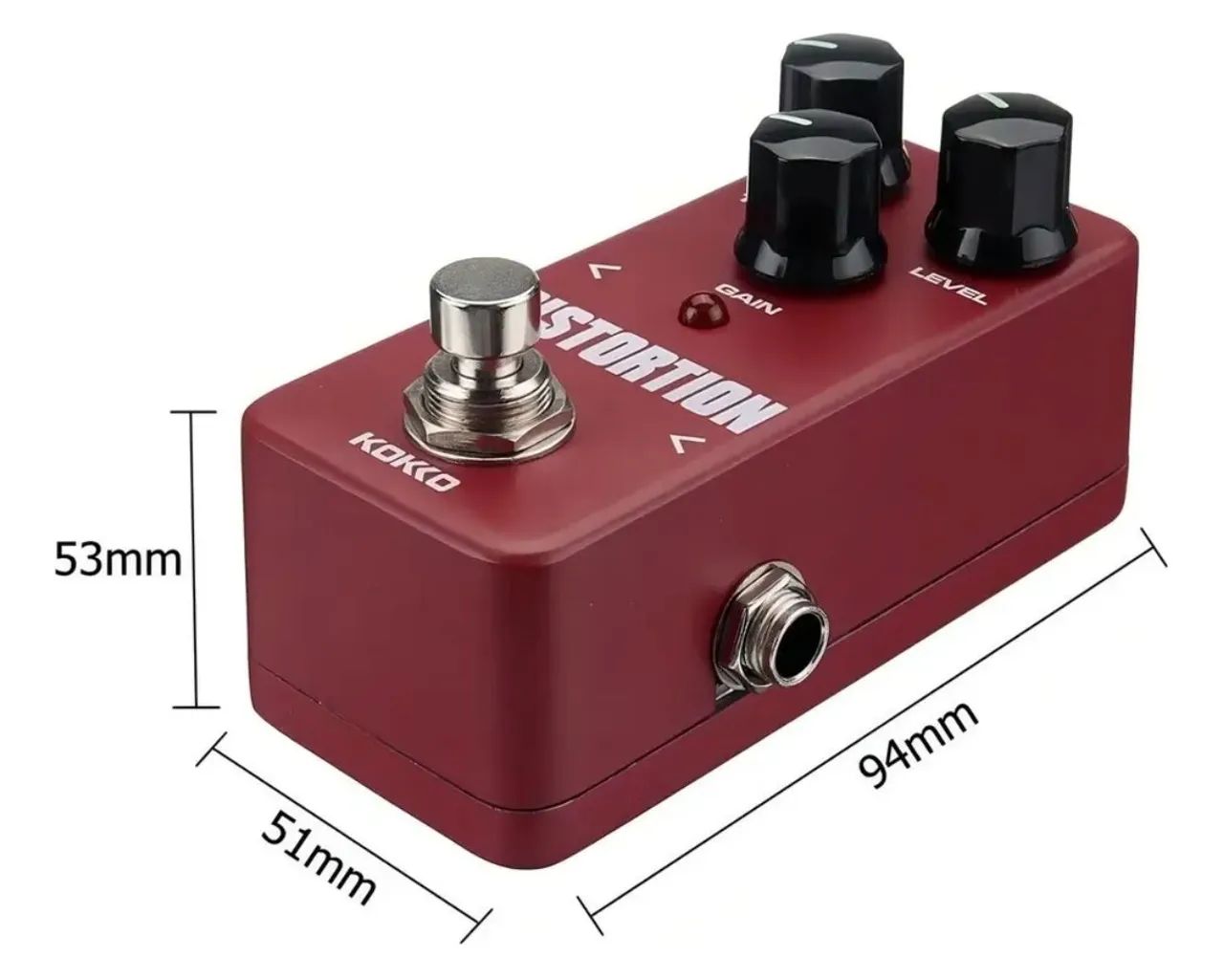 Pedal para Guitarra Distortion Kokko - Foto 3