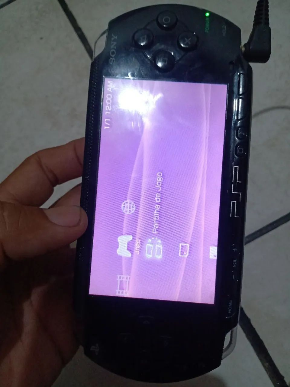 PSP com defeito 