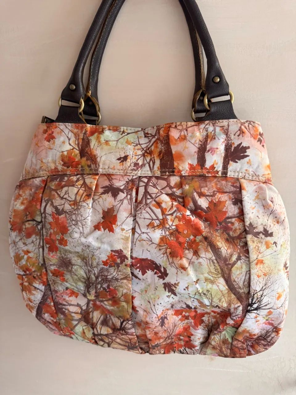 Bolsa vintage florida Carmim