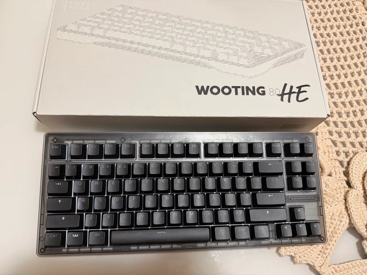 Teclado Gamer Wooting 80he Ghost - Periféricos e Acessórios de