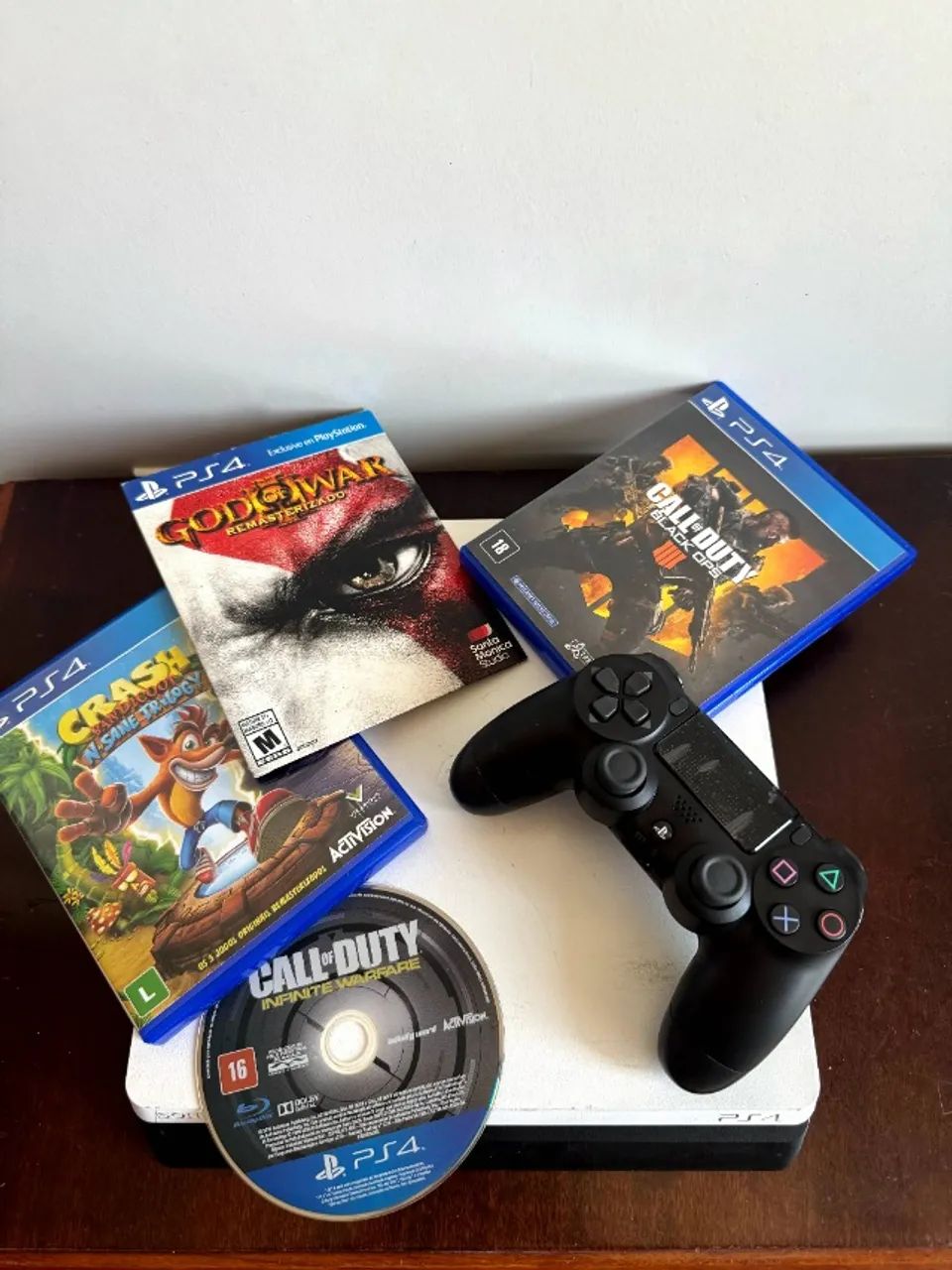 PS4 SLIM 500GB - Foto 3