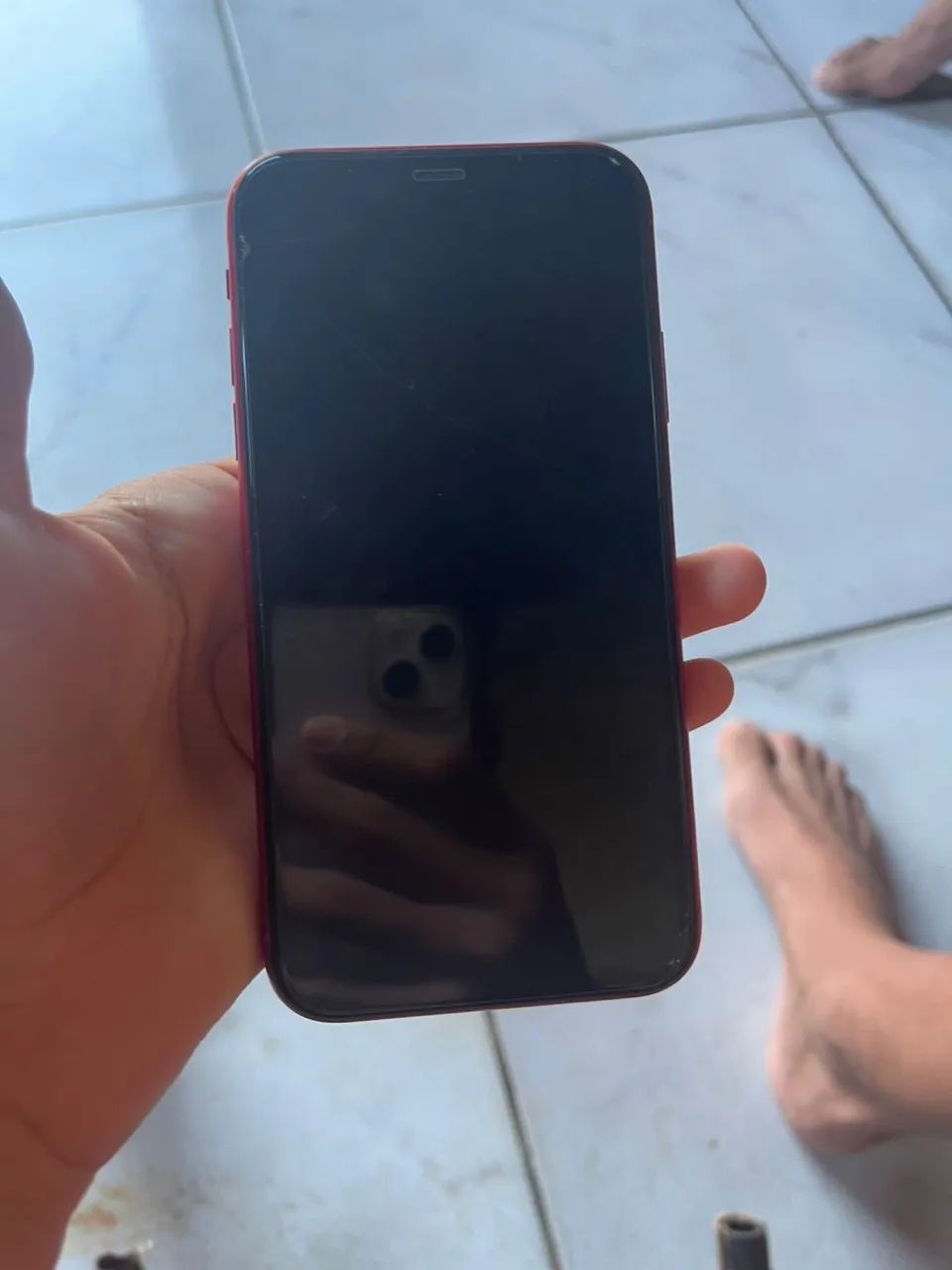 iphone xr vermelho em perfeito estado  - Foto 3