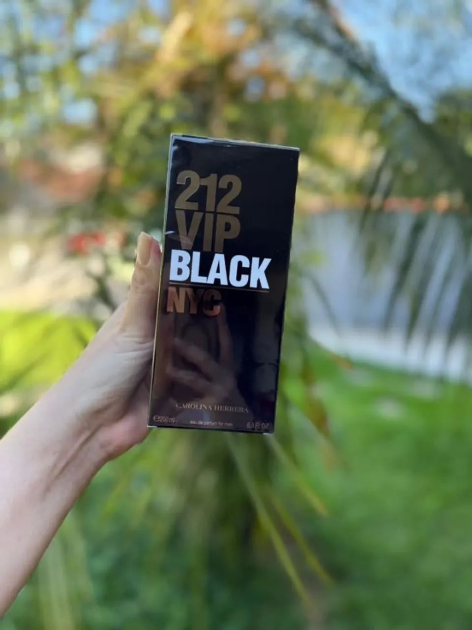 212 Vip Black - Carolina Herrera  200ml Lacrado