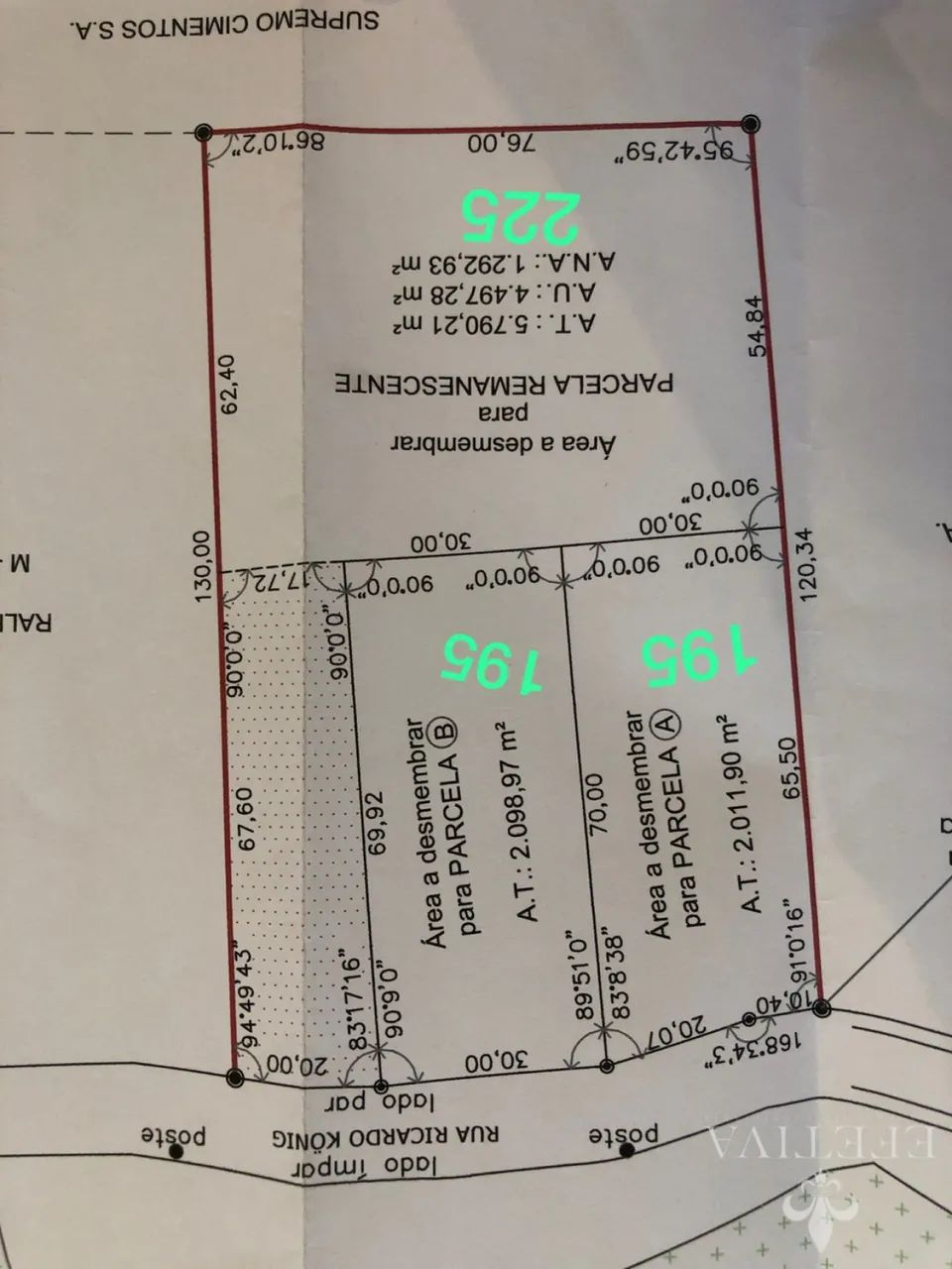 Linda chácara, sem edificações, próximo rodovia Werner Duwe.