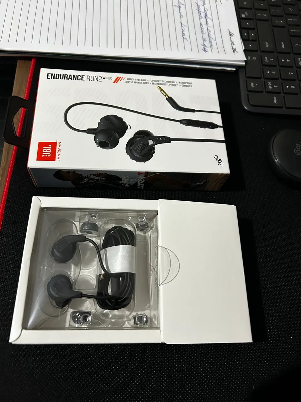 Fone com fio Original JBL Endurance 2 
