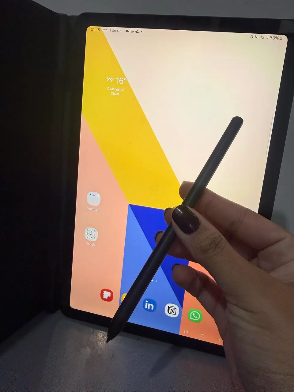 Tablet Galaxy Tab S6 Lite - 128GB - Foto 2