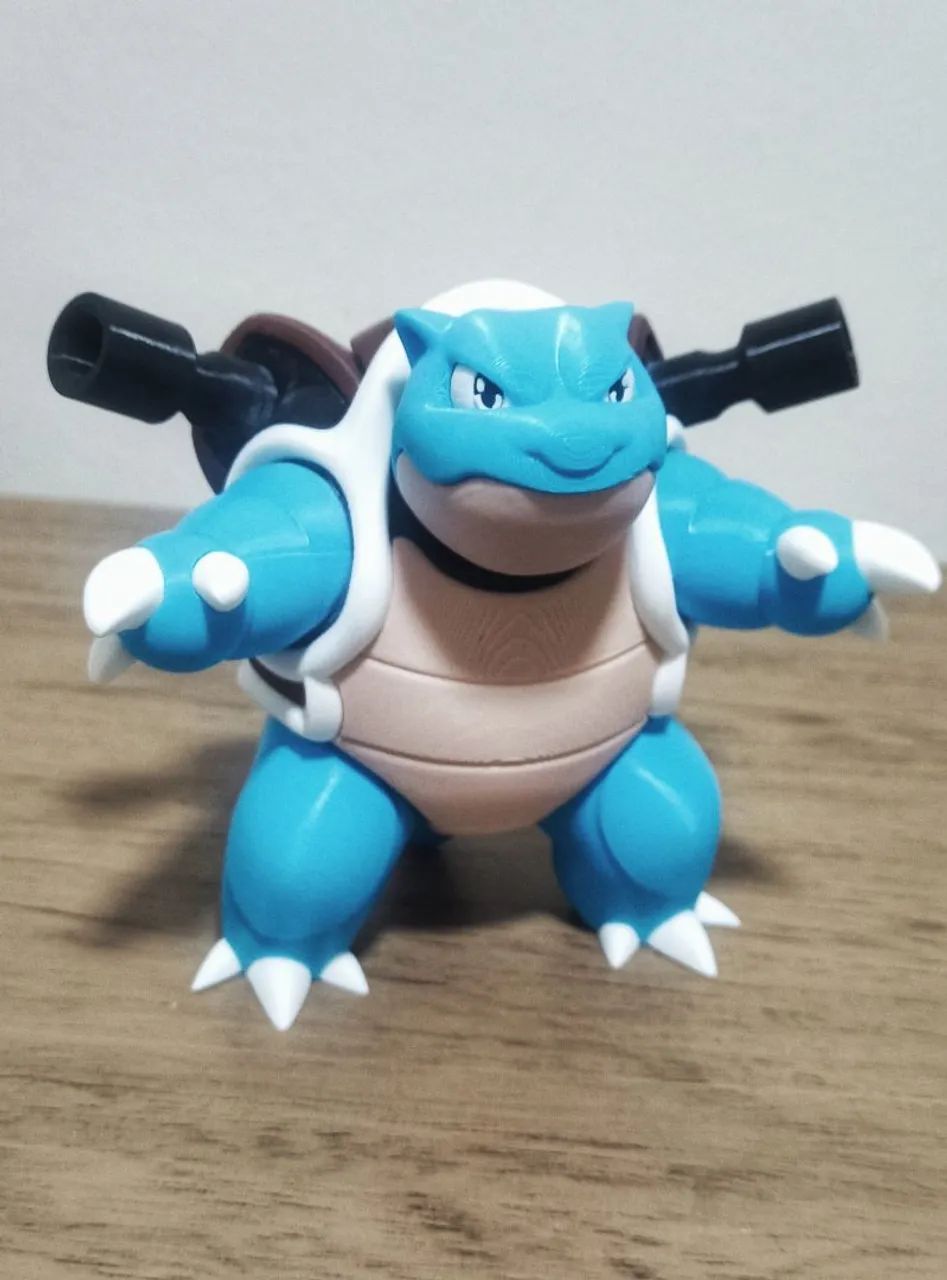 Pokémon - Blastoise 12cm - Impressão 3D