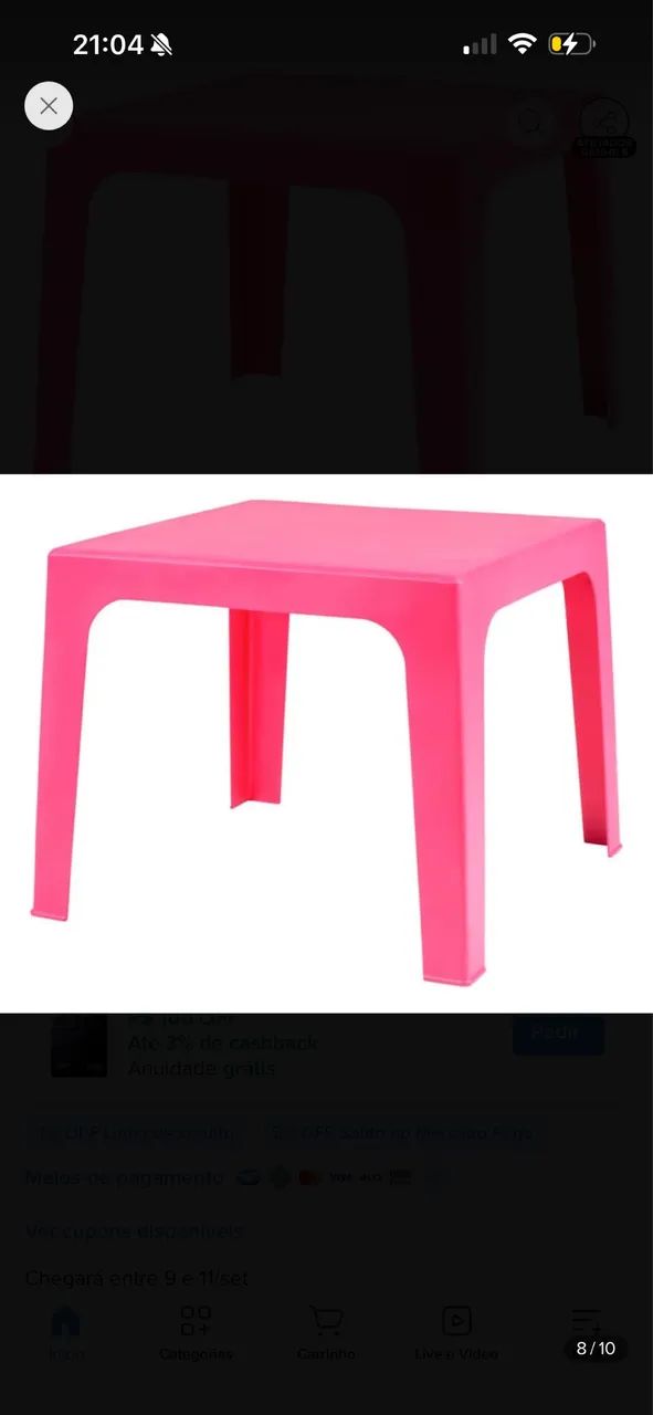 Mesa com duas cadeiras infantil - Foto 3