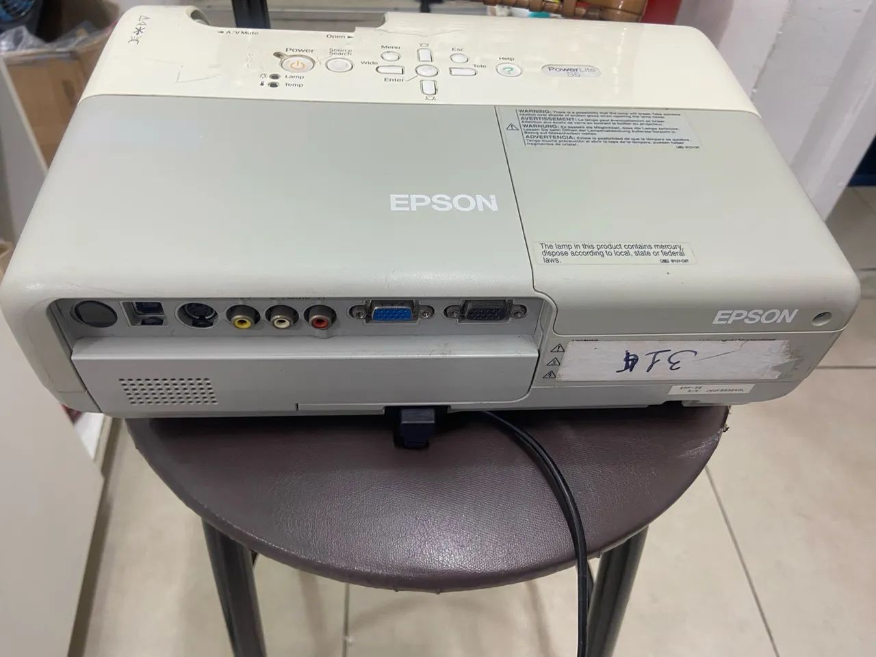 Projetor Power lite S5  - Foto 2