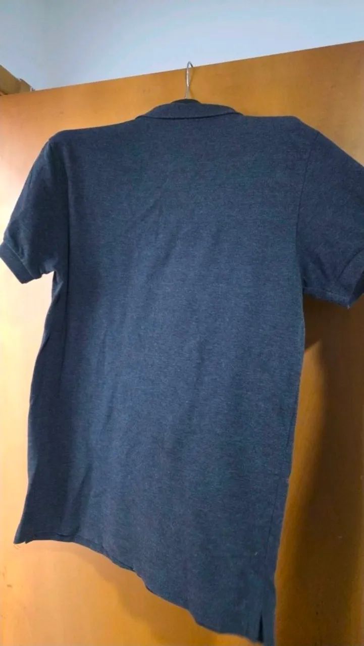 camisa polo aramis cinza chumbo p - Foto 2