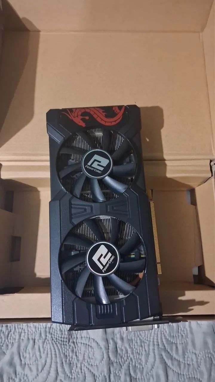 Placa de vídeo e memória ram ddr4 16 ram - Foto 5