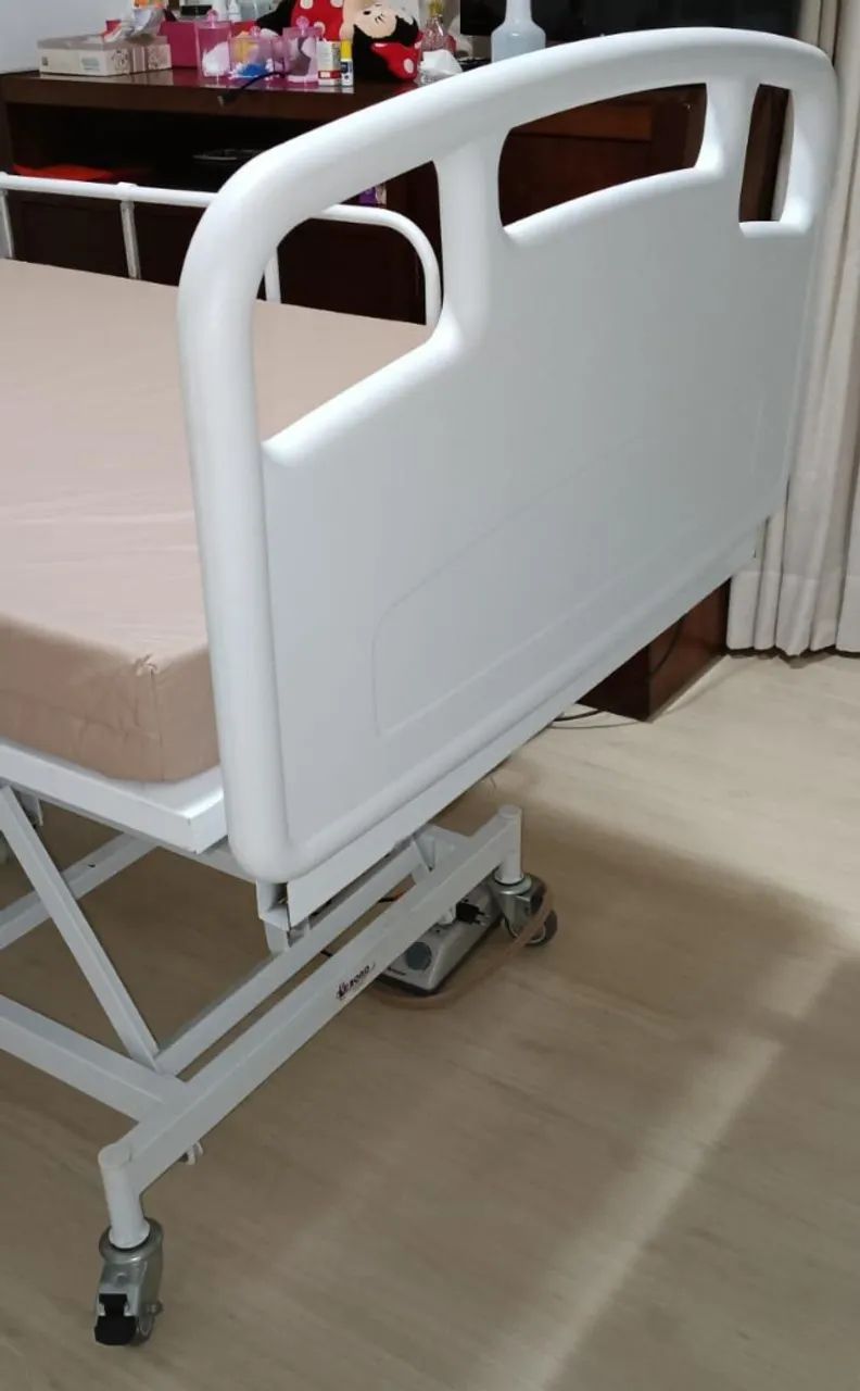 Cama hospitalar com colchão 08 posições  - Foto 4