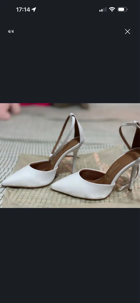 Vestido noiva e sapatos, usado uma única vez!!Não perca a oportunidade!! - Foto 4