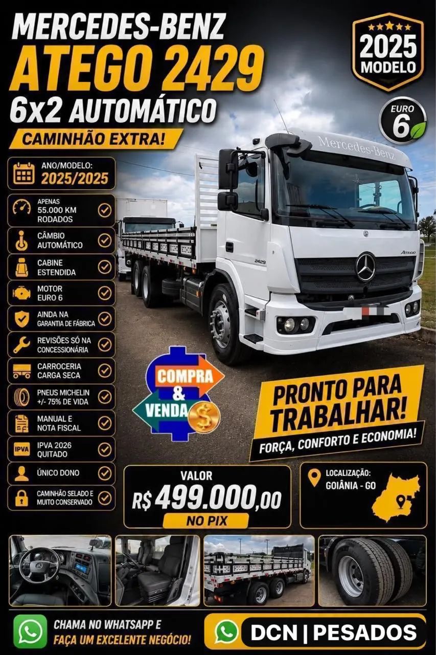 Caminhoes 3/4 Chassi Baú Munk Basculante Plataforma Tanque - Foto 3