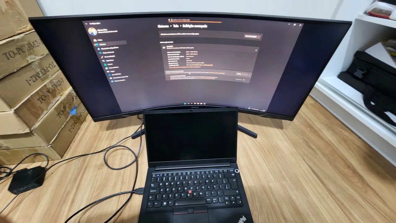 Monitor Samsung odessey G5 34 polegadas  - Foto 2