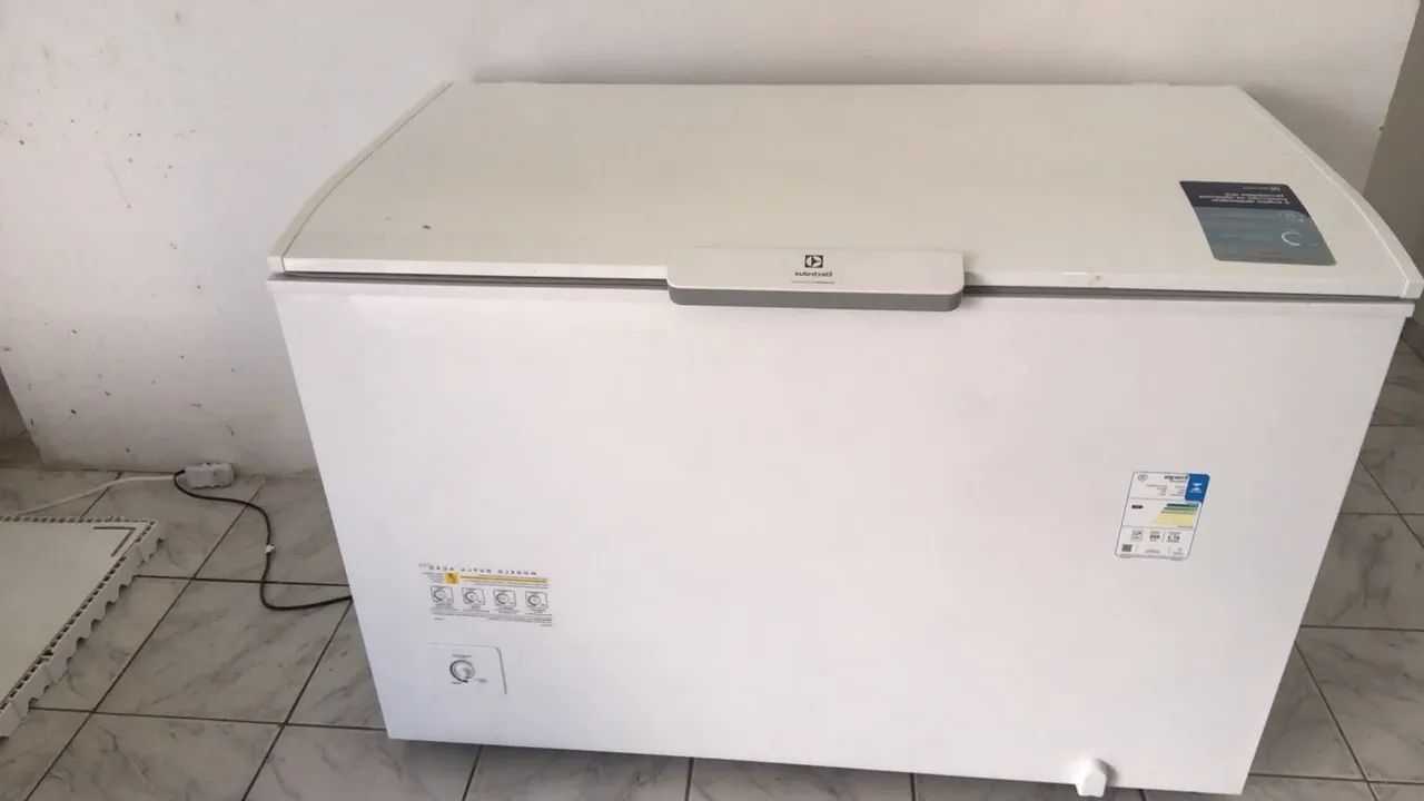 Freezer eletrolux 