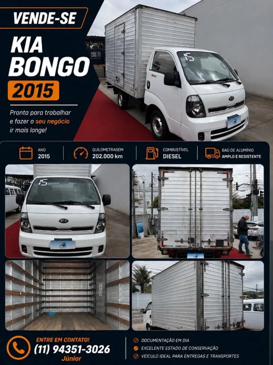 KIA Bongo 2015