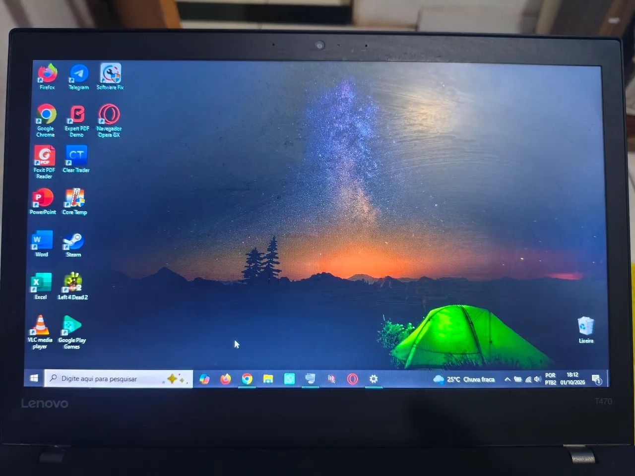 Notebook Lenovo ThinkPad T470 