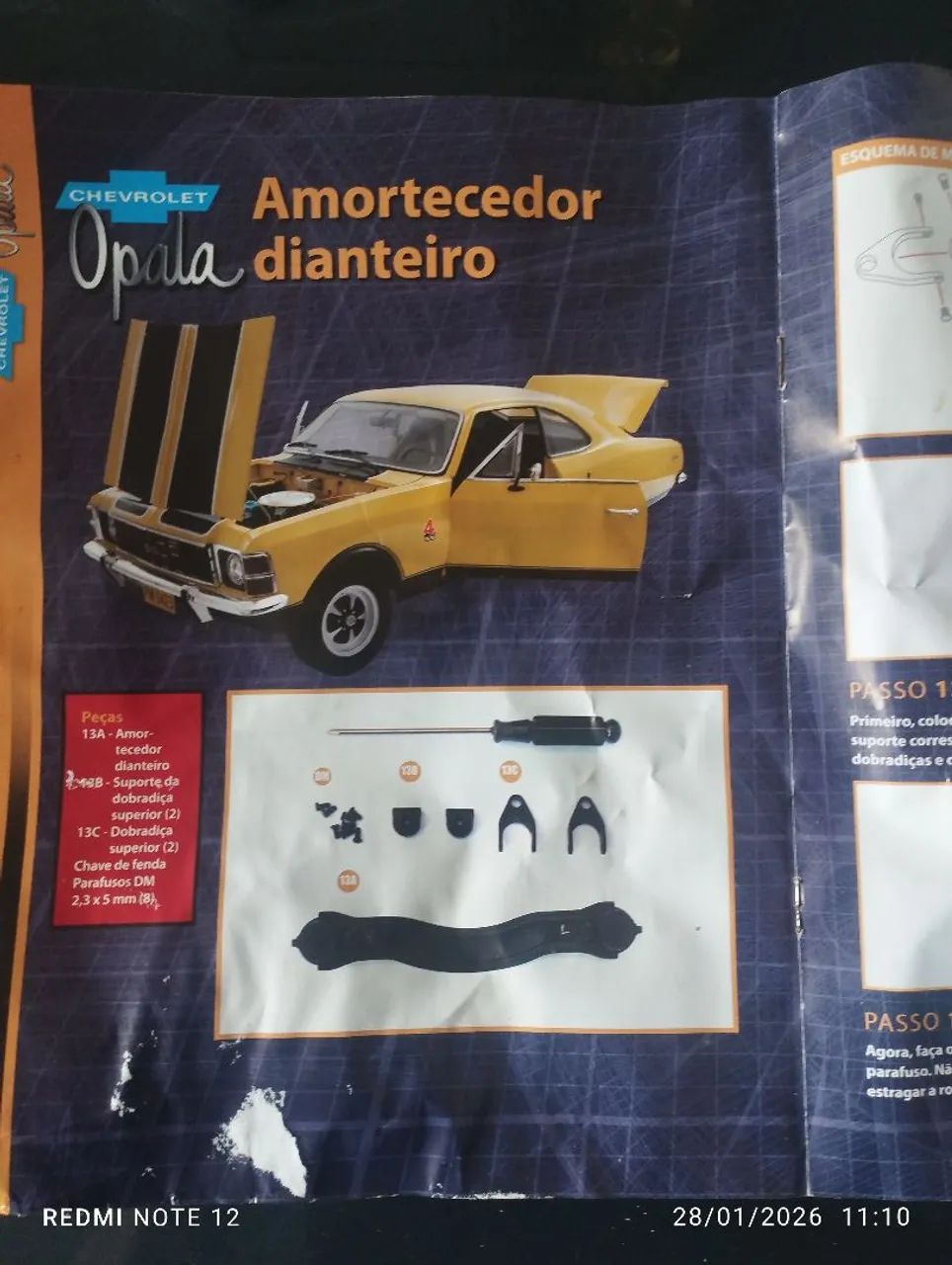 Peças par colecionador de opala completo - Foto 2