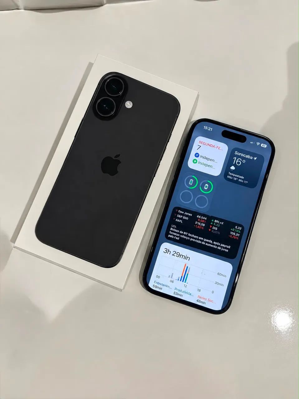iPhone 16 256GB - Impecável / Na Caixa / Sem Detalhes - Foto 3