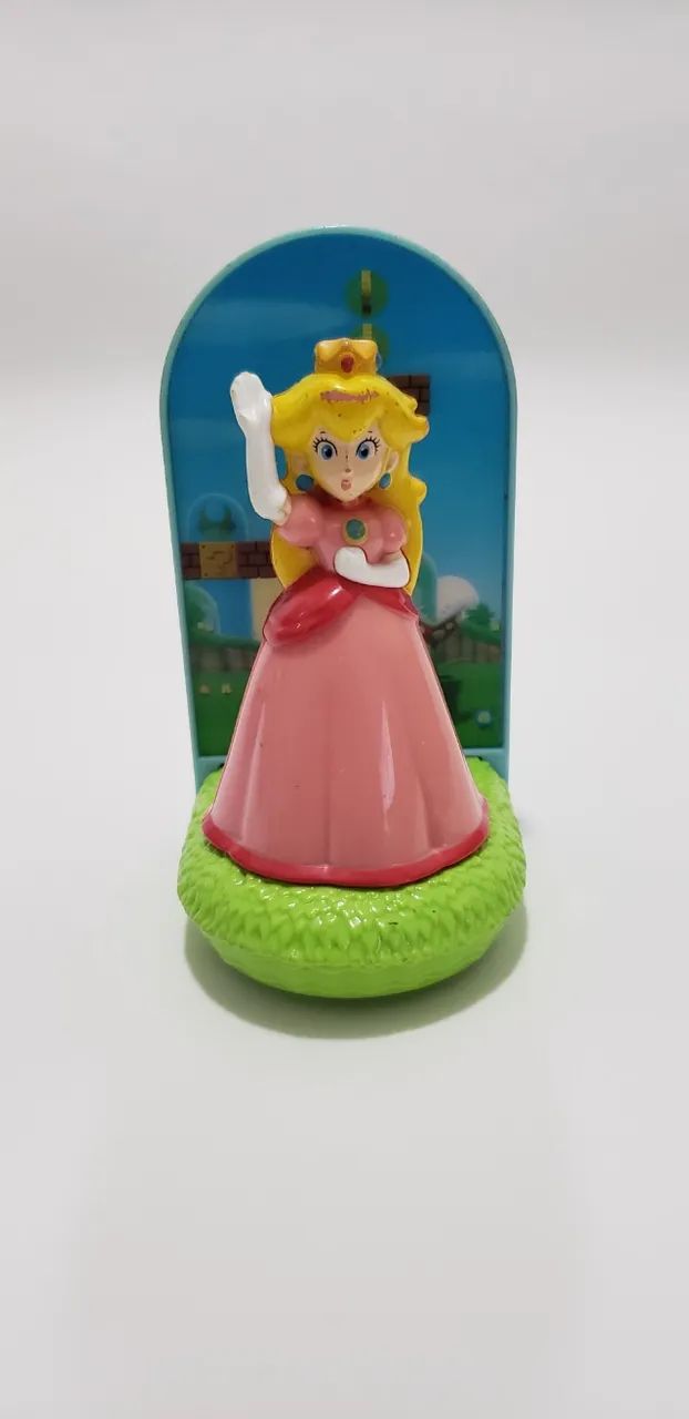 Boneco Princesa Peach Super Mario Colecionável
