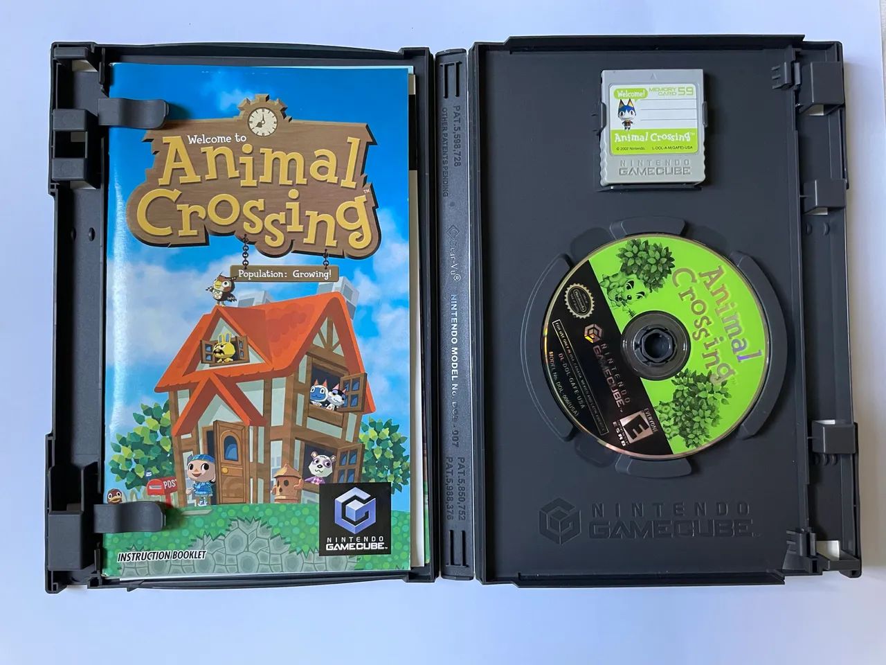 Jogo Animal Crossing para Gamecube com Memory Card Original - Foto 2