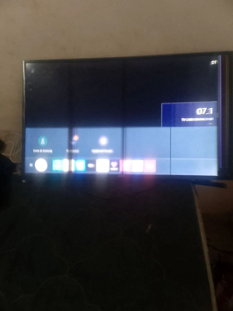 Tv smart samsung 43 polegadas retirada de pecas - Foto 2