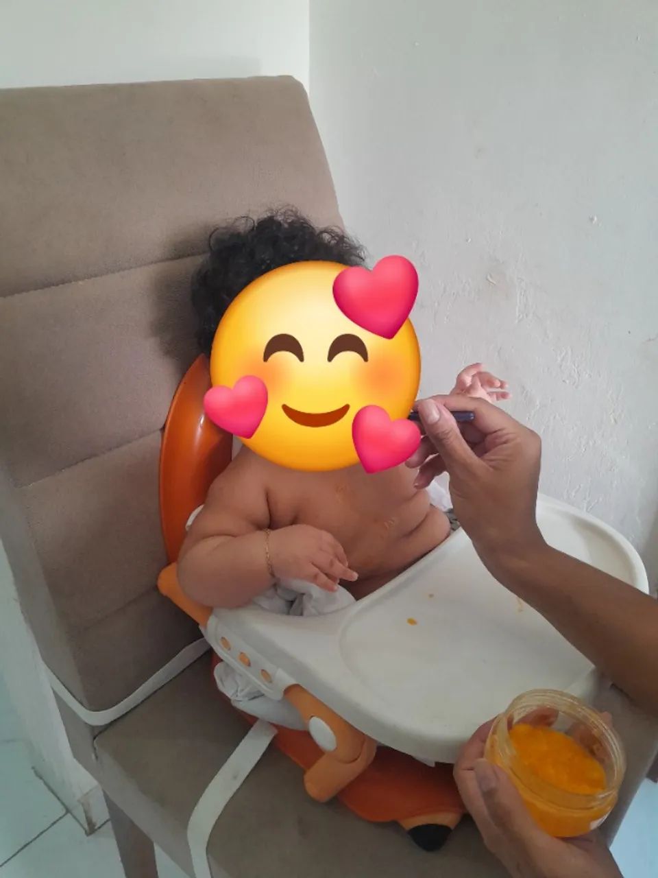 Cadeira alimentação infantil da marca Chico 