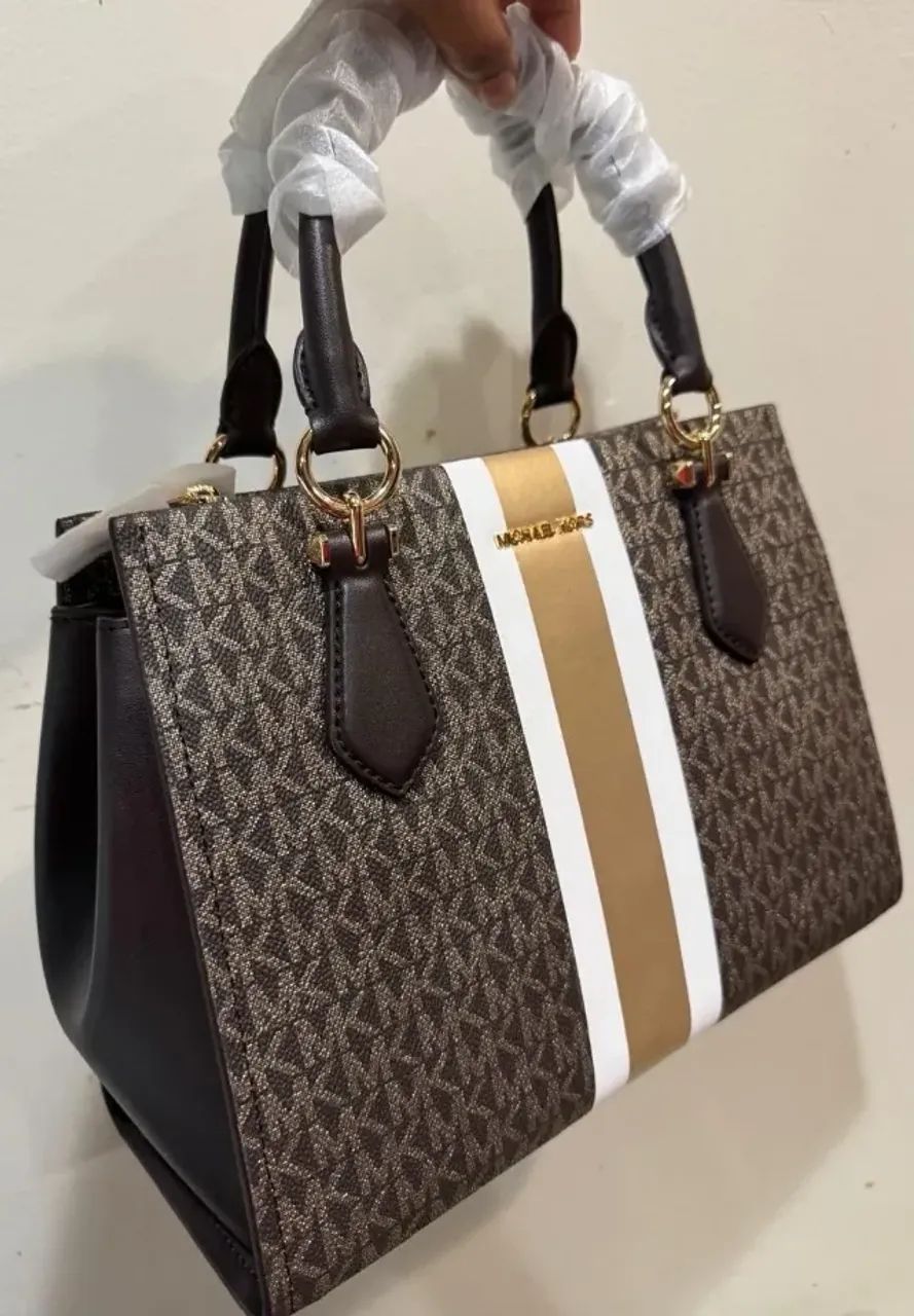 BOLSA MICHAEL KORS COURO - ALÇAS DE OMBRO E MÃO -  IMPORTADA ORIGINAL