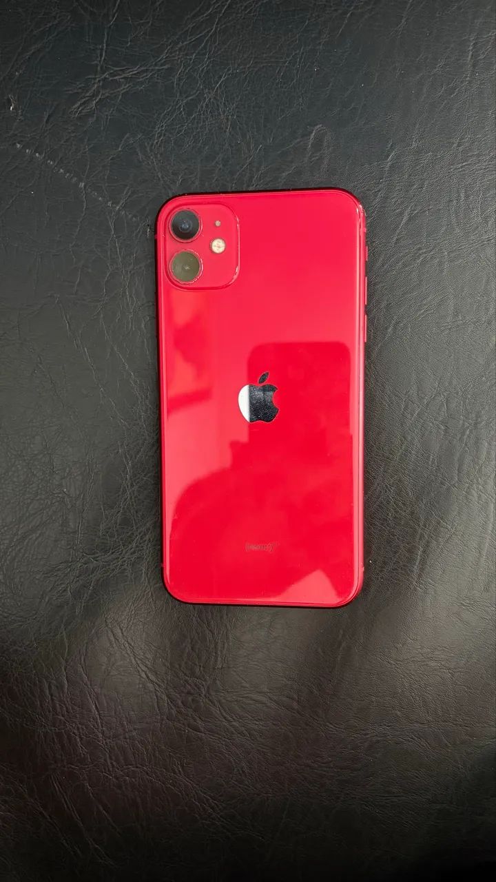 iPhone 11 vermelho 100% da bateria LEIA A DESCRIÇÃO* - Foto 4