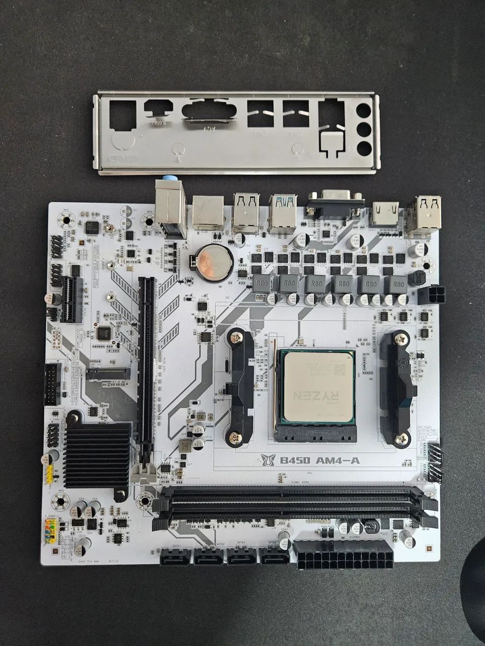 B450 + Ryzen 5 1600 6c/12t - Computadores e Desktops - Jardim