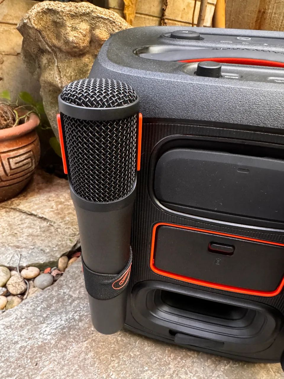 JBL Party Box Encore II com 2 mic - Foto 5