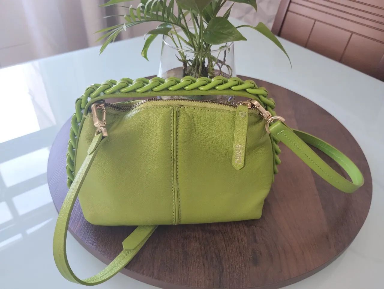 Bolsa de couro Schutz 