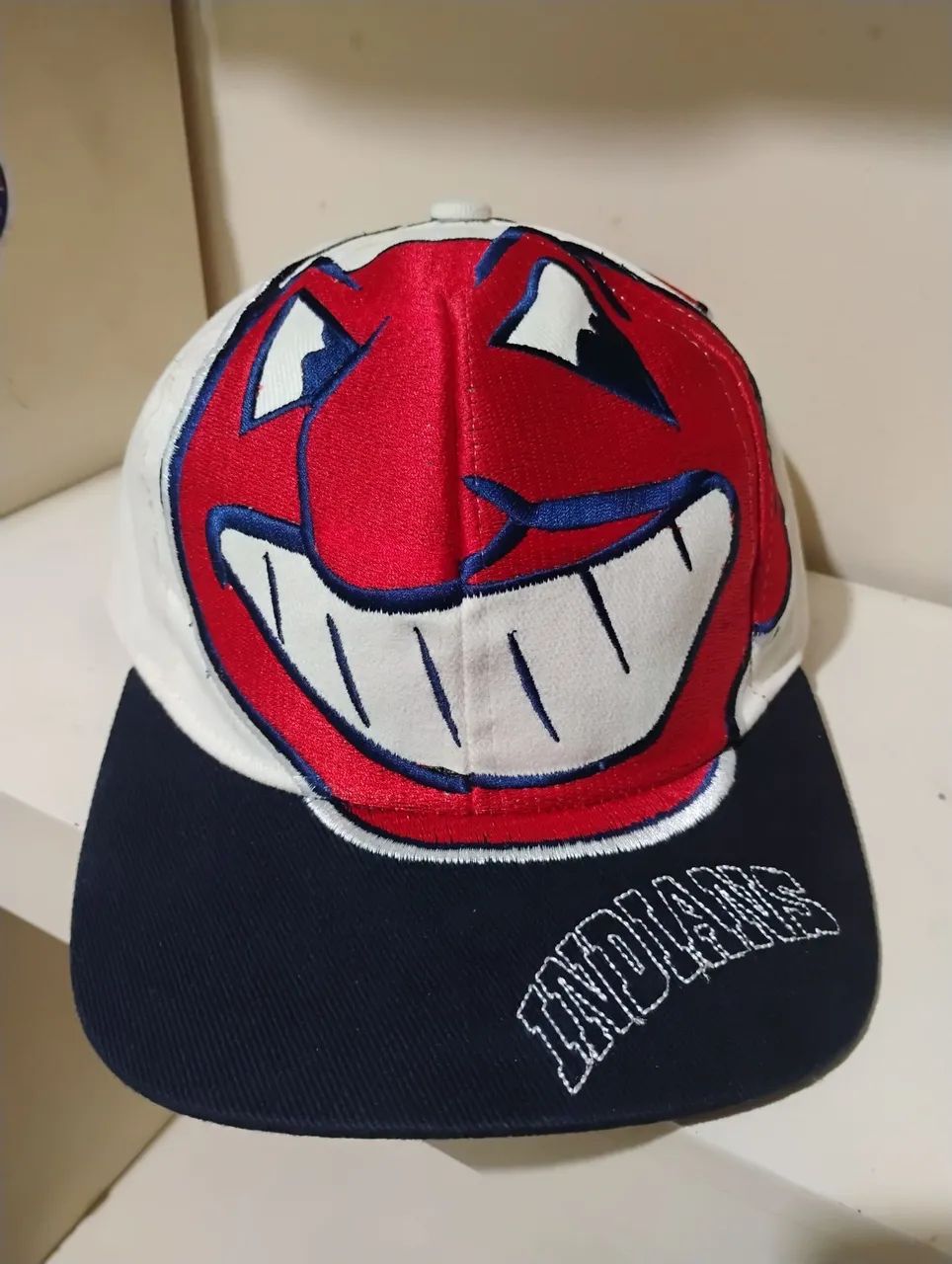 Boné Cleveland indians retrô estilo vintage the game 