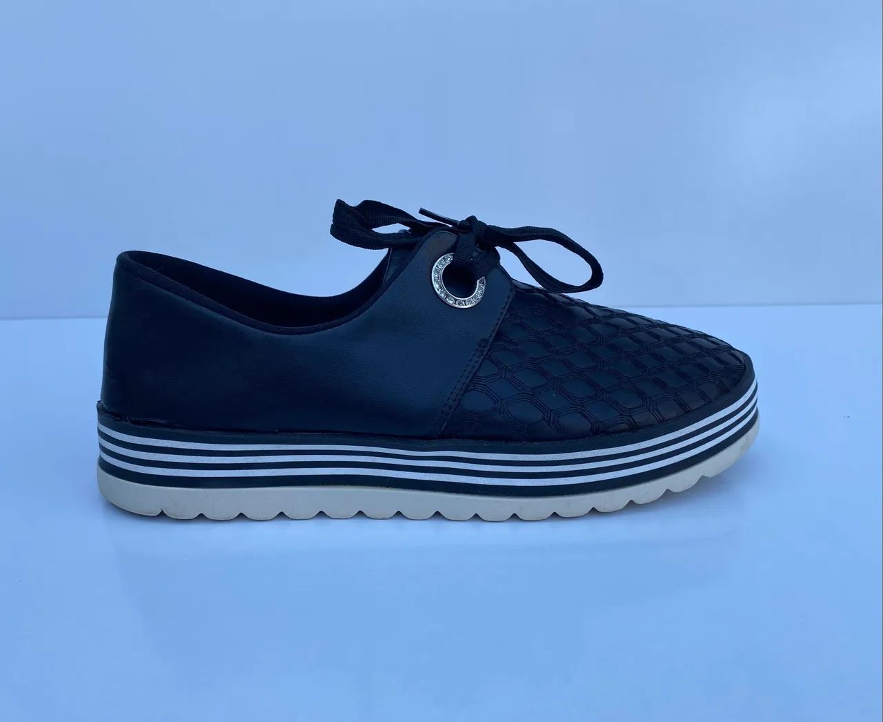 Tênis Valentina Flatform Preto - 39