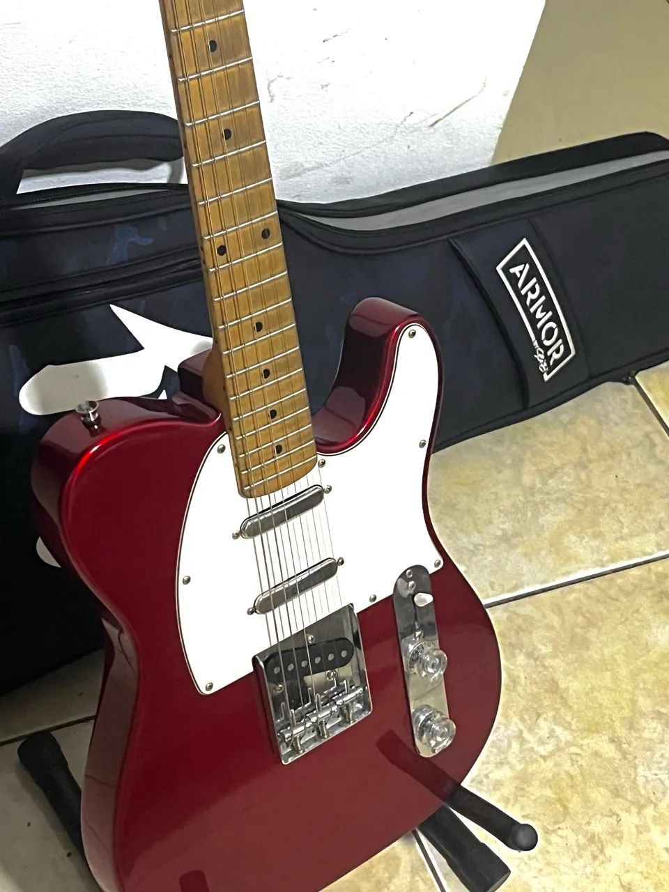 Guitarra Telecaster Michael CandyRed