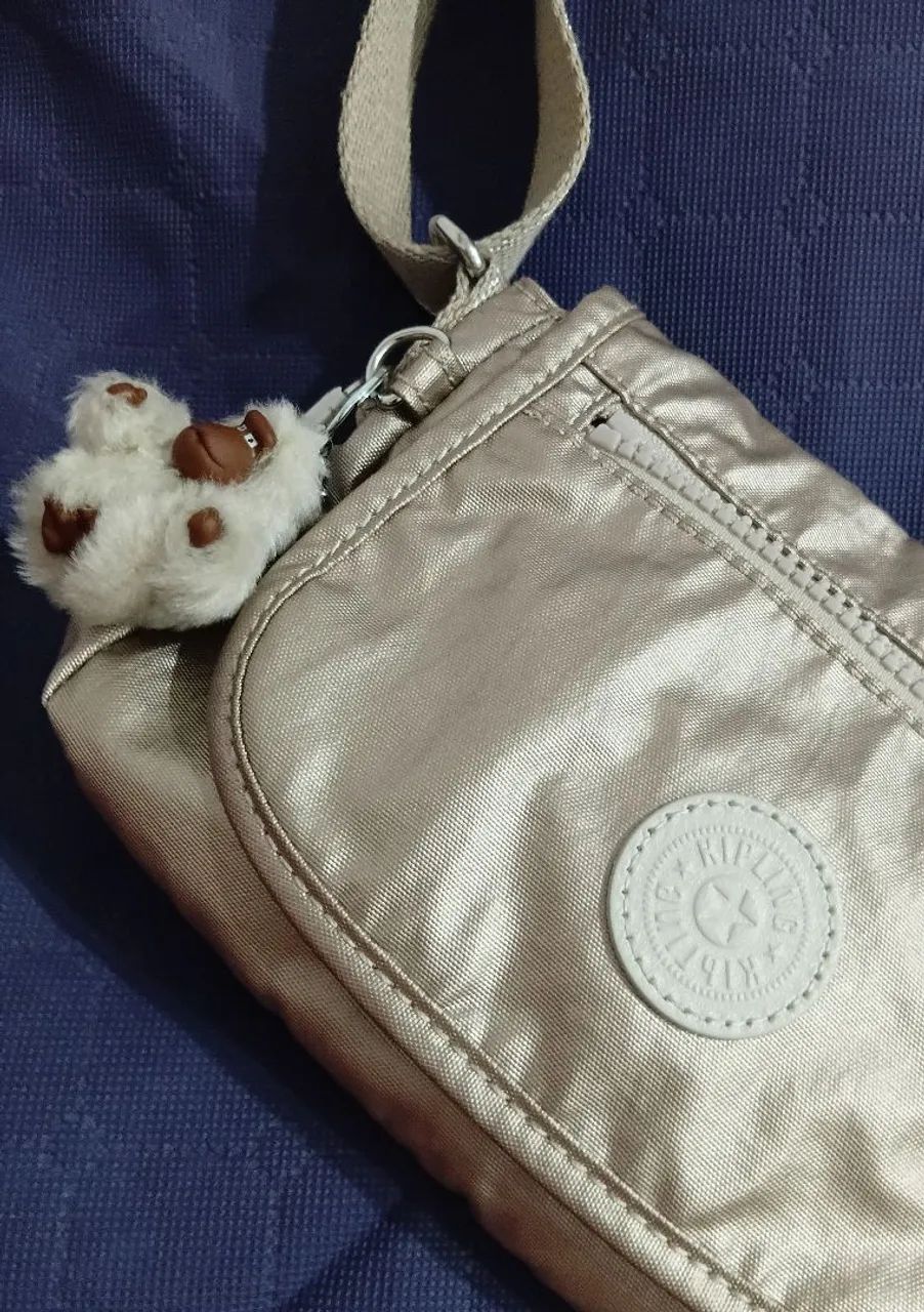 Bolsa kipling metalizada  - Foto 3